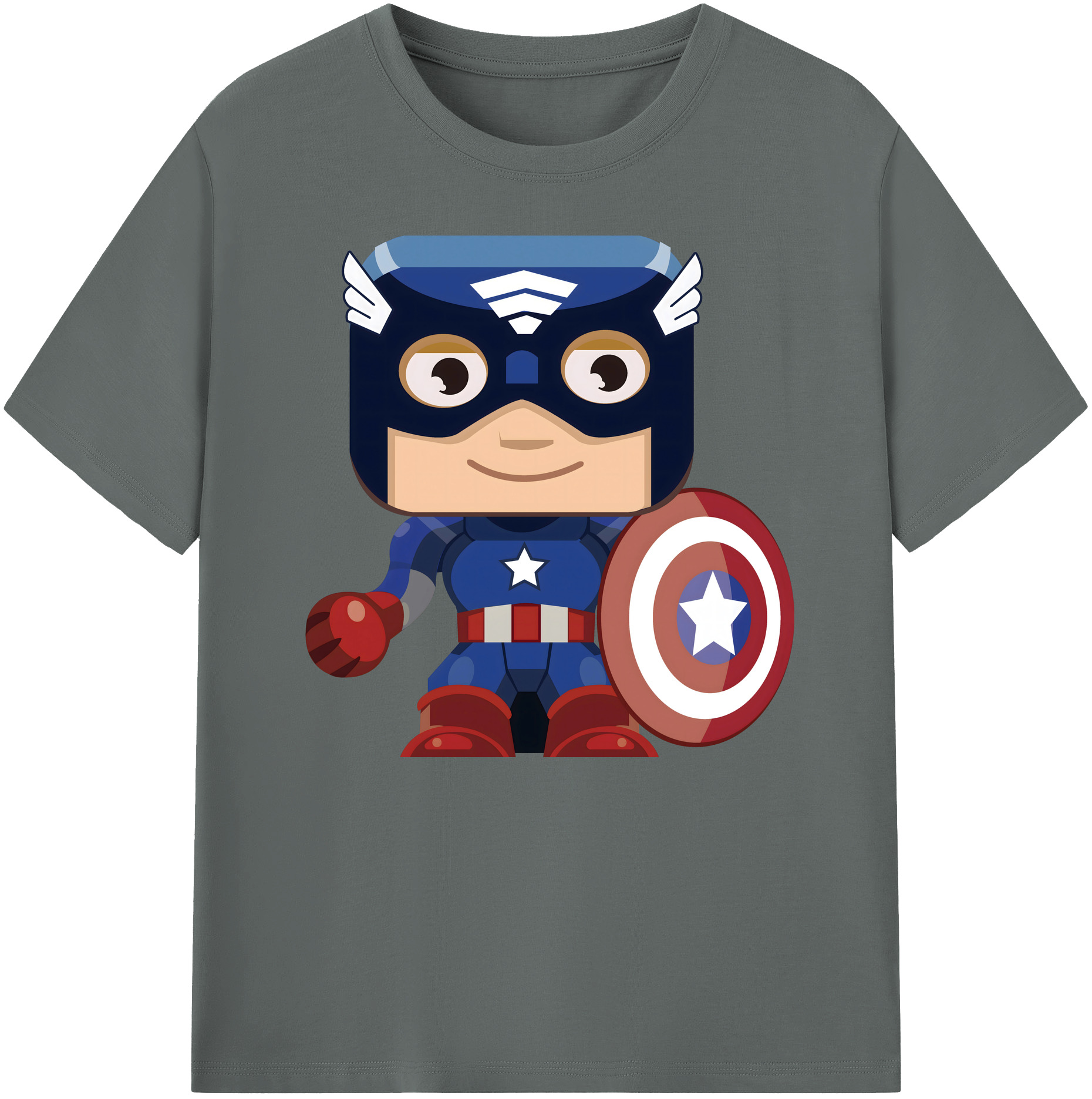 （画像用） アベンジャーズ The Avengers 綿100％ メンズ半袖Tシャツ｜肌触りやわらか＆通気性